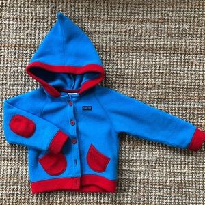 Patagonia Kids Fleece Hoody Jacket Size 3T
